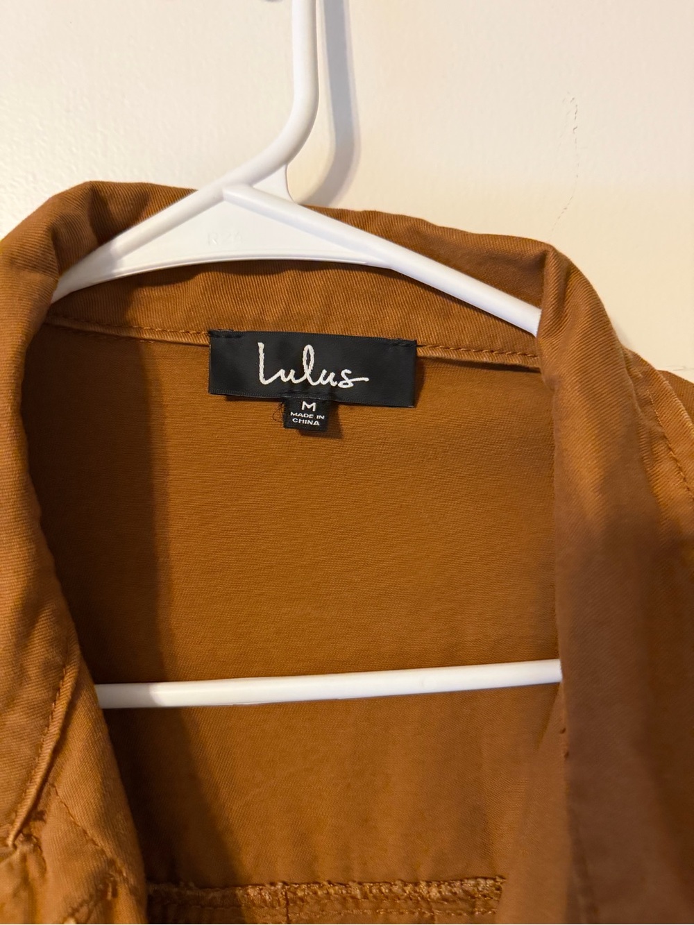 Lulu's Rust Utility Jacket - Picture 3 of 4